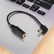 thumbnail image 2 of 3.5mm Microphone Adapter for GoPro Hero 4 3 - Mini USB to 3.5mm Audio Cable for Action Camera Accessories, 2 of 5