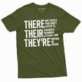 thumbnail image 6 of grammar Funny T-shirt English school teacher student shirt grammar police tshirt (X-Large Grey), 6 of 7