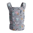 thumbnail image 5 of Bebamour Doll Carrier Original Reborn Baby Doll Carrier for Doll Toys Doll Carrier for Girls and Boys (Grey Animal), 5 of 5