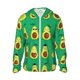 thumbnail image 1 of Fotbe Cartoon Fruit 1 Chaqueta con Protección Solar UPF 50+ para Hombre y Mujer, Camisa con Capucha y Bolsillos-XX-Large, 1 of 7