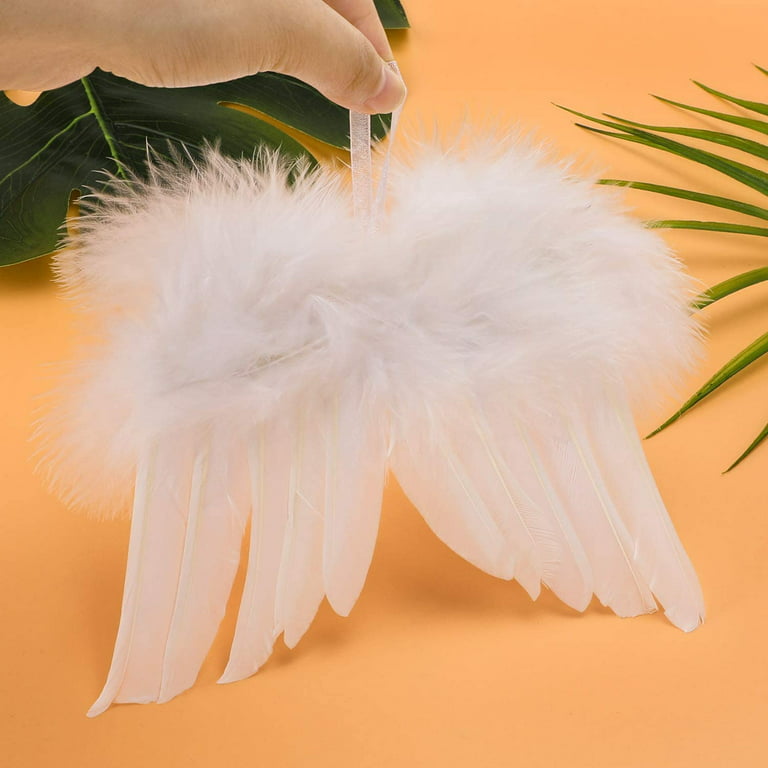 Wendergo 700 Pieces White Feathers for Crafting Natural Goose Feathers  Fluffy & Soft Craft Feathers for DIY Dream Catcher Angel Wings Home Wedding  Party Festival Decoration, 8-12 cm : : Home 