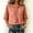 Pink, variant on Blouse Blouses & Tops 3/4 Sleeve Embroidered Notch Neck Button Regular Geometric Regular Tribal Regular Casual Blouses & Tops
