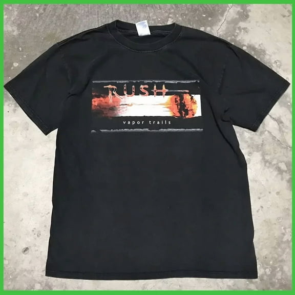 VINTAGE 2002 Rush Vapor Trails Tour T Shirt Gift Full Size S-5XL