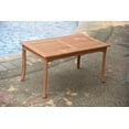 thumbnail image 2 of Grade-A Teak Dining Set: 6 Seater 7 Pc: 60" Rectangle Table And 6 Veranda Chairs (2 Arm & 4 Armless Chairs) Outdoor Patio WholesaleTeak #WMVRj, 2 of 4