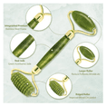 thumbnail image 2 of Rodillo De Masaje Facial De Jade Gua Sha Rejuvenece Kit Lab.G Verde 2PZ, 2 of 5