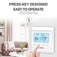thumbnail image 4 of Smart Thermostat Electric Floor Heating Water Temperature Controller Programmable Thermostats 3A 16A ,Easy to Install, 4 of 6