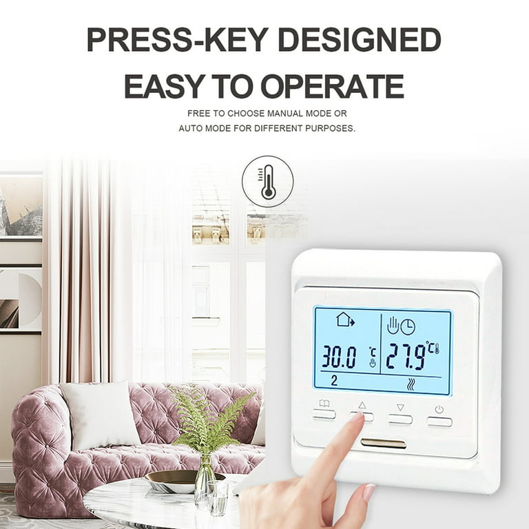 Floor Heating Temperature Home Heating Thermostats Smart