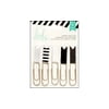 Heidi Swapp Paper Flag Clips, 2.5", 5pk