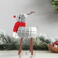 thumbnail image 4 of YIMWNYI Christmas Deer Doll Ornament, Holiday Decoration, Soft Knitted Design, Festive Home Decor, Unique Christmas Gift, Whimsical Deer Figurine, 4 of 6