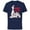 Navy, variant on 101 Dalmatians Perdita Mom of Many - Short Sleeve Cotton T-Shirt for Adults - Customized-Black