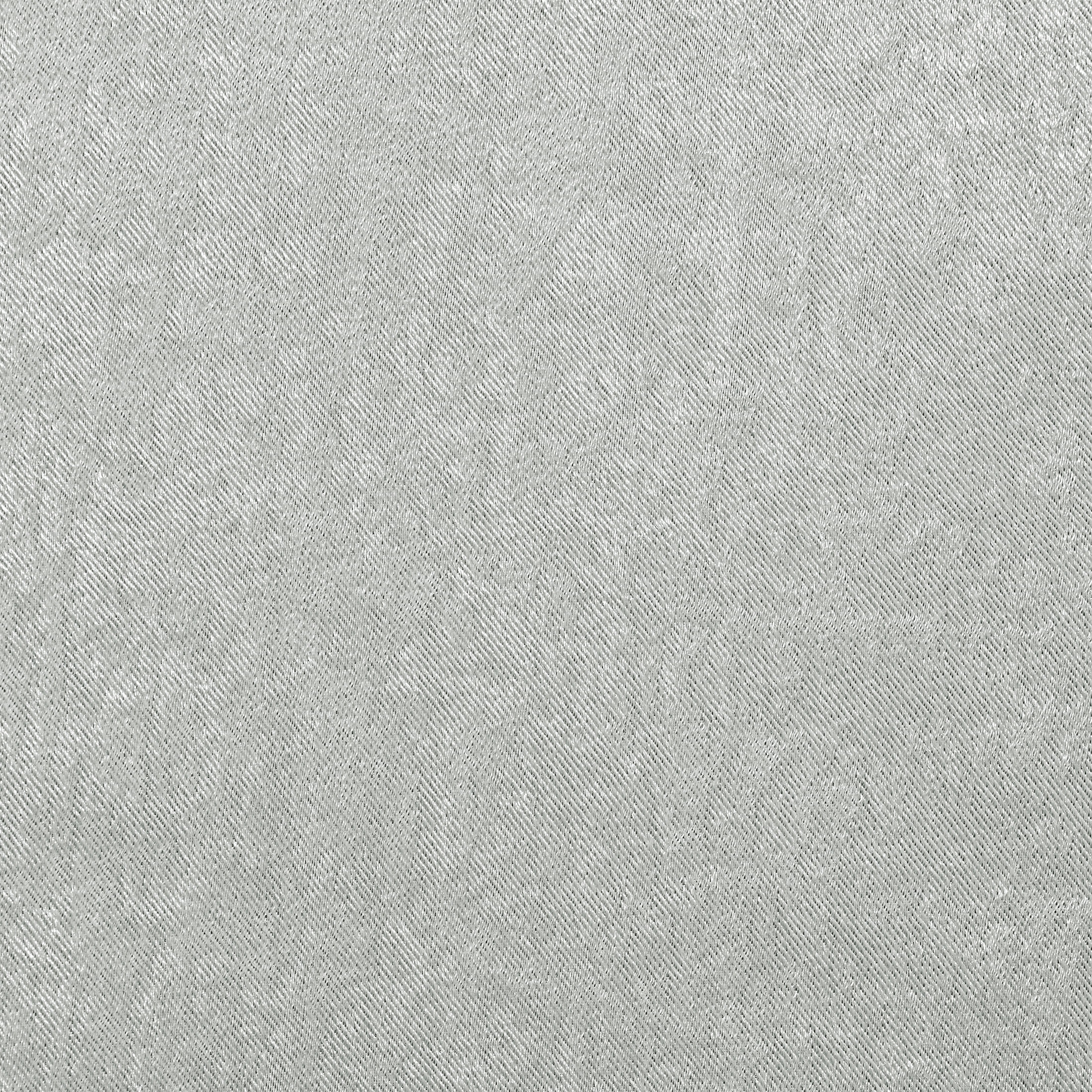 Mainstays Shimmer Rod Pocket 99% Blackout Curtains, Set of 2, Soft Silver, 37" W x 63" L