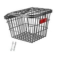 thumbnail image 3 of S SERENABLE Rear Basket Cargo Container for Riding Outdoor Mountain Bike Black, 3 of 9