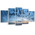 thumbnail image 2 of Manych Rissua Lake Panorama - Landscape Artwork Canvas, 2 of 3