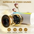 thumbnail image 4 of JAUYXIAN Karaoke Máquina Altavoz de Karaoke Portátil con Luces RGB, Micrófono Inalámbrico, Sistema de Karaoke Bluetooth para Niñas/niños, D31, 4 of 7