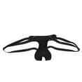 thumbnail image 1 of Dog Recovery Harness, Convenient Dog Hind Leg Support Sling Comfortable Black Portable Hook and  Design  for Injured Pets S, 1 of 8