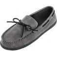 thumbnail image 2 of ULTRAIDEAS Men's Cozy Moccasin Slippers with Memory Foam, Indoor/Outdoor House Shoes, 2 of 5