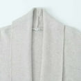 thumbnail image 4 of TKLPEHG Womens Cropped Cardigan Coats Open Front Shawl Fall Trendy Long Sleeve Sweater Jacket (Gray,L), 4 of 8