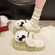 thumbnail image 1 of Anime Cotton Hellokittys Sweet Cute Cotton Slippers Autumn Winter Warm Comfortable Anti Slip Home Shoes Thick Soled Slippers, 1 of 5
