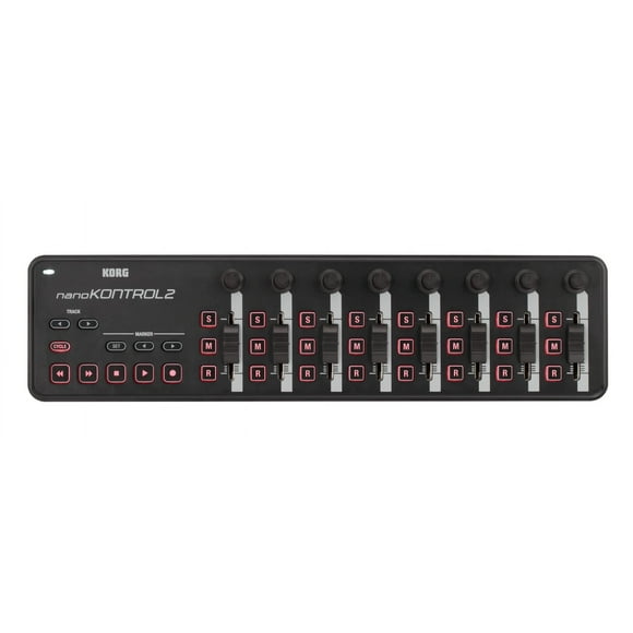 Korg nanoKONTROL2 Superficie de control USB delgada, negro
