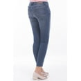 thumbnail image 4 of Pantalon en Denim pour Femme Bleu Pâle, 4 of 6