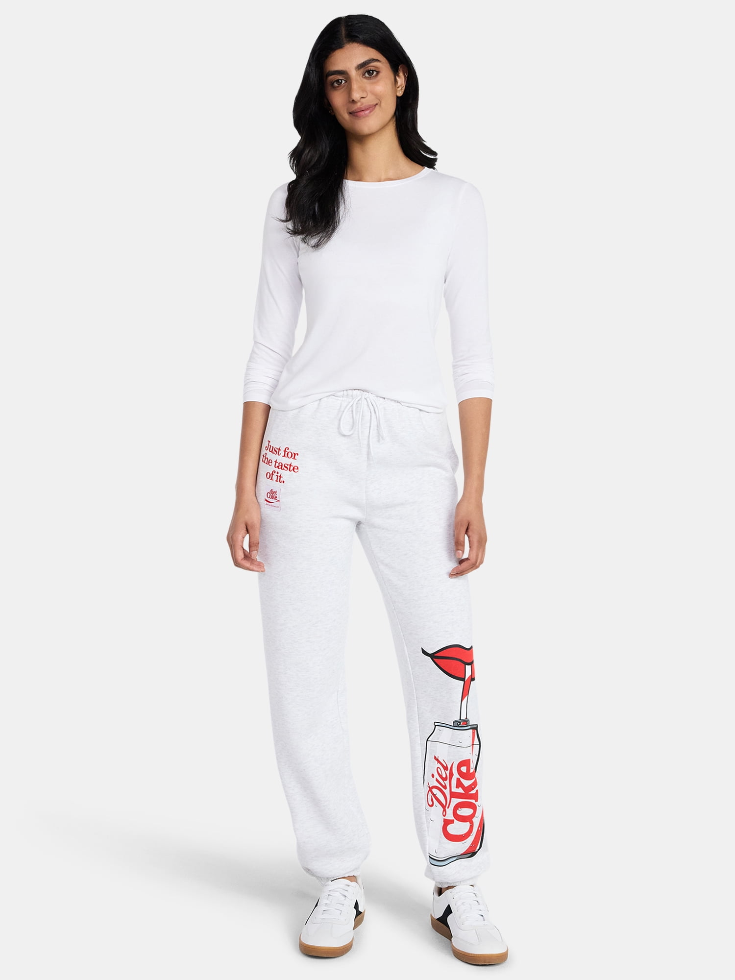 Diet Coke Women's Jogger Pants, Size XXS-XXL
