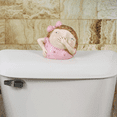 thumbnail image 3 of 2PCS Girl Holding Nose Bathroom Statue, Funny Girl Bathroom Decor Bathroom Shelf Sitters, 3 of 10