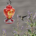 thumbnail image 5 of ifundom Multi-Colored Iron and Glass Bird Feeder 1 Piece for Balcony Outdoor Garden Use, 5 of 6