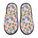 thumbnail image 1 of Balery Pineapple And Leaves Pantuflas de Casa de Felpa Silenciosas con Diseño Estampado, Zapatillas Cómodas Antideslizantes de Algodón para Interior-Medium, 1 of 8