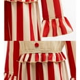 thumbnail image 5 of Kids Clown Jumpsuit Outfits Halloween Costume for Boys Girls, Size 3-4T, 5 of 7