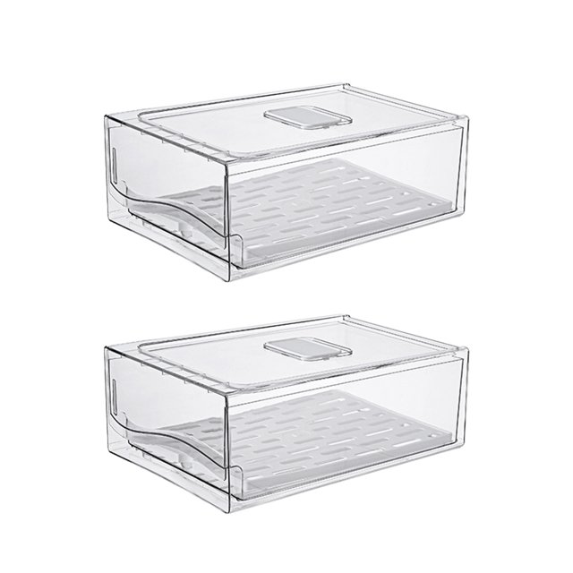 Contenedores apilables Billuyoard para refrigerador