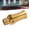 thumbnail image 1 of Copper Pond Sprinkler Water Fountain Nozzle With Directional Spraying, Cedar Ice Tower Shape Design For Garden Pond, Courtyard, And Swimming Pool, 1 of 8