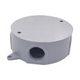 thumbnail image 1 of Caja redonda resistente a la intemperie y al polvo con cubierta para interruptor de jardín exterior, router B, 1 of 8