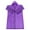 Purple, variant on Milisten Disposable Easy to Carry Raincoat Purple EVA 1Pcs 59x17.7in