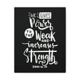 thumbnail image 6 of Scripture Walls Isaiah 40:29 Gives Power To The Weak Bible Verse Canvas Christian Wall Art Ready to Hang Unframed, 6 of 17