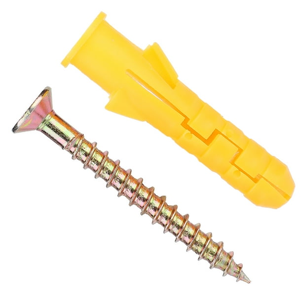 Tornillos autoperforantes, tapón de pared de expansión de plástico Tornillo de plástico tapón de pared Tornillos autorroscantes Estándares líderes en la industria Jadeshay A