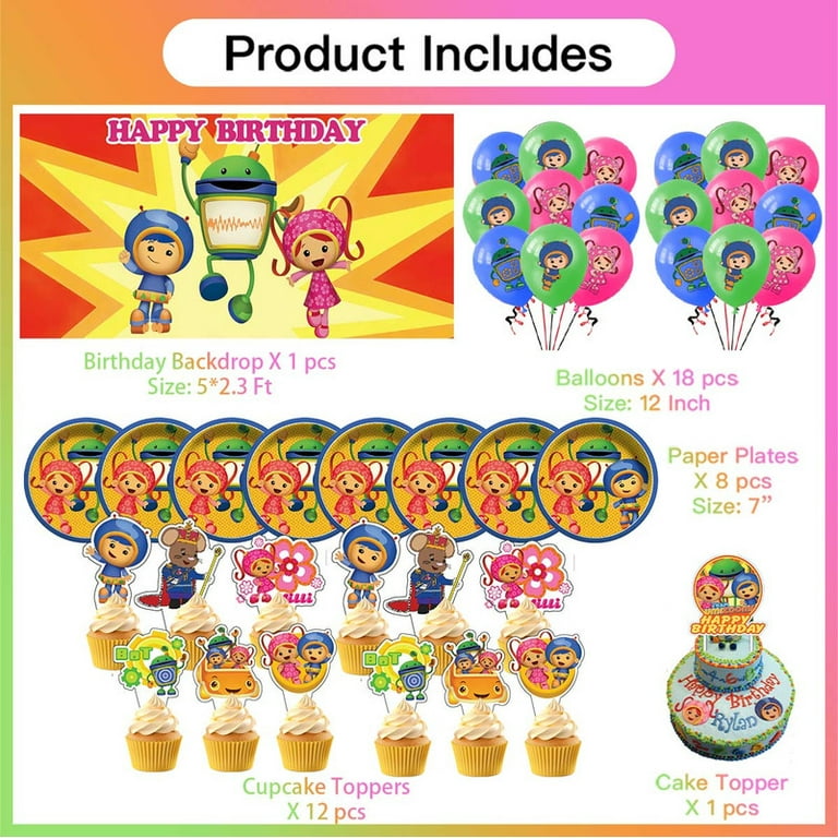 Team Umizoomi Party Favors