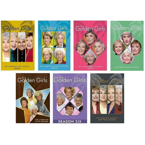 GOLDEN GIRLS Seasons 1-7 The Complete Series Collection Season 1 2 3 4 5 6 7 DVD