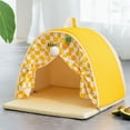 thumbnail image 1 of Cooling Cat Tent with Ice Silk Mat - Summer Bed for Cats & Small Dogs, 1 of 10