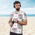 thumbnail image 4 of Wukai Cartoon Poodle Dog Print Men's Short-Sleeved Mesh T-Shirt,Quick-Dry Short Sleeve Workout T-Shirt-3X-Large, 4 of 8