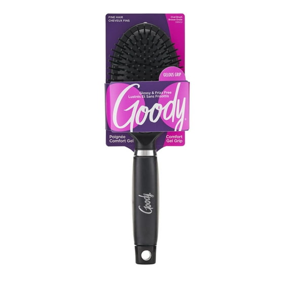 Brosse à cheveux ovale Goody Gelous - Poils ioniques pour réduire les frisottis - 1Ct Goody Brush