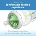 thumbnail image 4 of Dr. Brown's Natural Flow Level 3 Wide-Neck Baby Bottle Nipple, 100% Silicone, Medium-Fast Flow, 6 Pack, 4 of 11