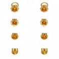 thumbnail image 2 of 4 Pairs Earring Backs for Heavy Earrings, 14K Gold Plated Earring Lifters for Droopy Ears, Hypoallergenic Adjustable Earring Backs, 2 of 9