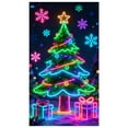 thumbnail image 2 of BotaniNest Perles de Porte Lumineuses pour Fête Fluorescente, Rideau d'Entrée Intérieur Extérieur, 2 of 5