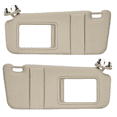 thumbnail image 6 of Left Driver Side Sun Visor For Toyota Camry 2007-2011 With Vanity Mirror Replacement OEM 74320-06800-B0-beige, 6 of 6