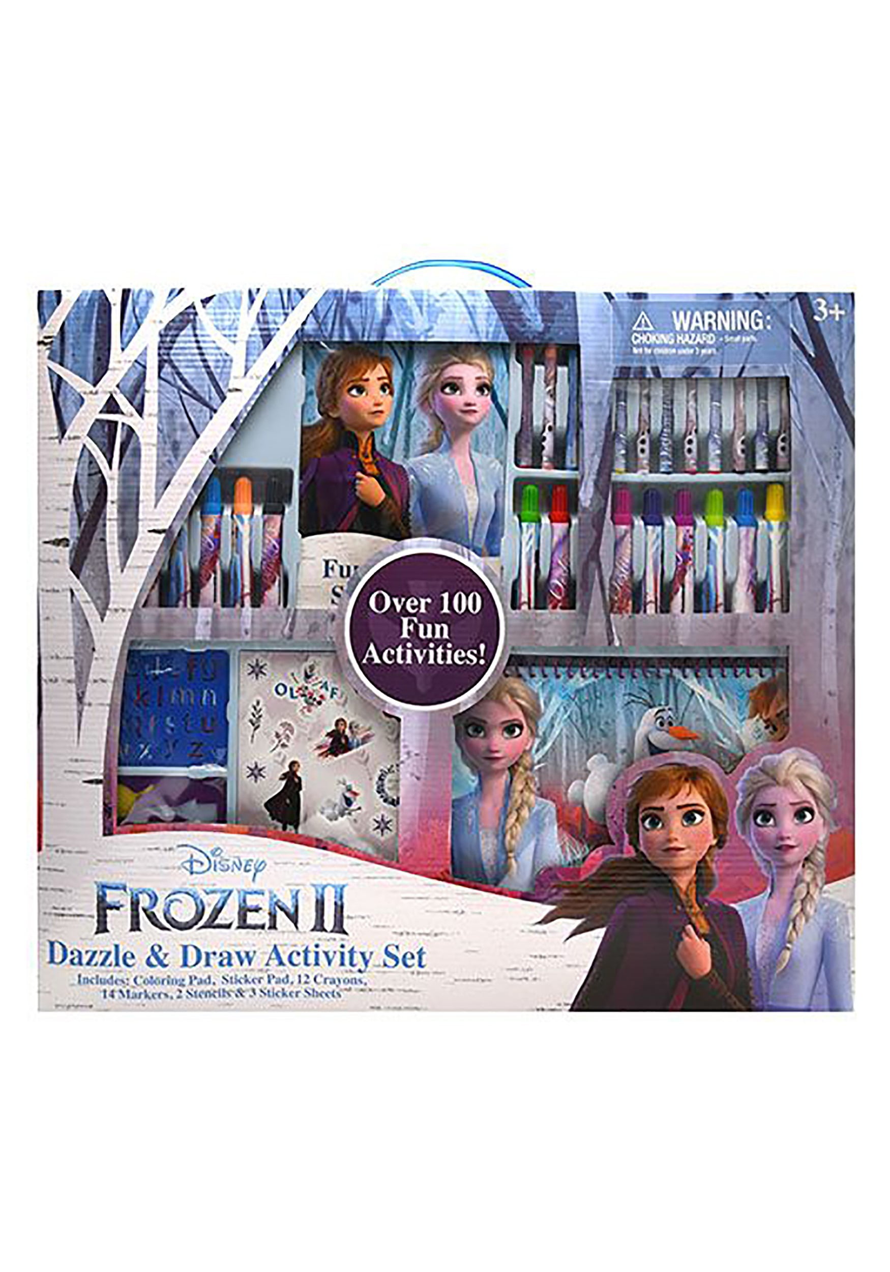 Magic Sketch Boogie Board Frozen II Mess Free Electronic Art Kit Anna Elsa New 