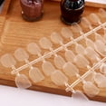 thumbnail image 3 of 120 puntas de uñas cortas, cobertura total, transparentes, postizas, para extensiones de uñas caseras., 3 of 5
