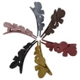 thumbnail image 1 of pinzas decorativas para el pelo con doble flor, pinzas para el pelo con forma de pico de pato, horquillas, soportes para moños, accesorios para mujeres y niñas, colores surtidos, 1 of 8