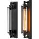 thumbnail image 1 of aplique Aplique pasillo retro, lámpara industrial aplique hierro E26/E27 (sin bombilla) (1 PIEZA), 1 of 5