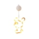 thumbnail image 2 of pstuiky Luz LED de conejito de Pascua con ventosa para colgar en la ventana ideal para decoración de interiores fácil de instalar ideal para fiestas en casa., 2 of 6