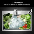 thumbnail image 3 of Fregadero De Cocina, Lavabo De Un Cuenco De Cocina, Montaje Superior De Gran Capacidad De Acero Inoxidable 304 Para RV, 3 of 7